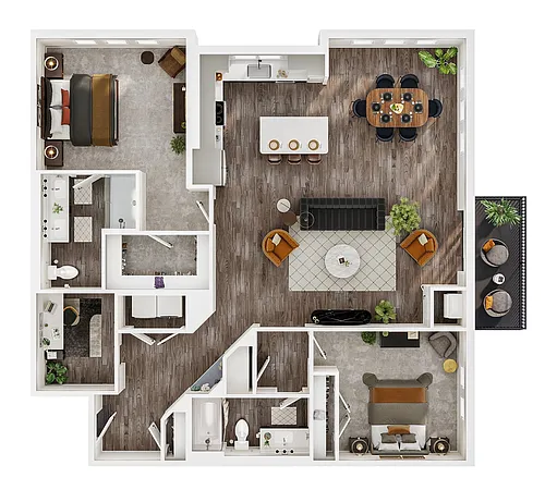 Floor plan B4