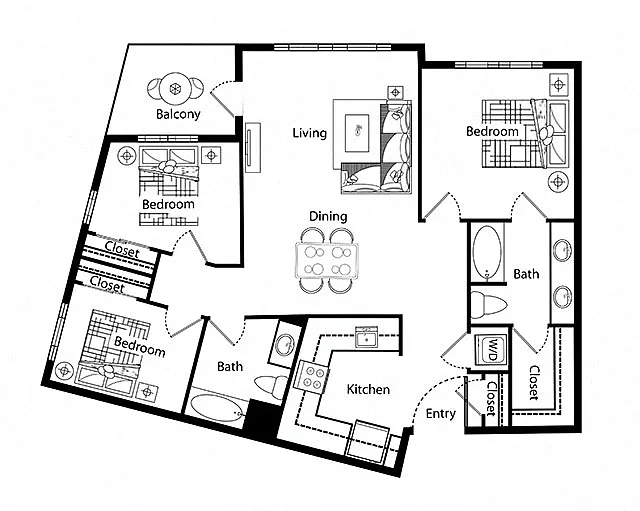 Floor plan E2
