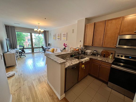 Kitchen and Living Room