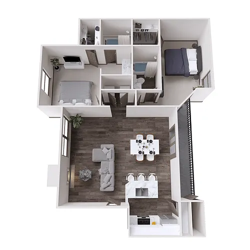 Floor plan B4