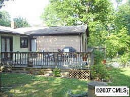 Back view of house