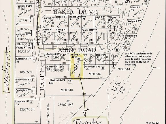 plot map of area