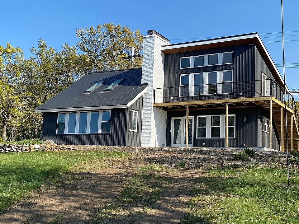 Front of house facing lake