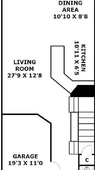 Floor plan-Main level