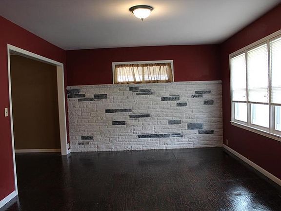 living room with beautiful focal wall