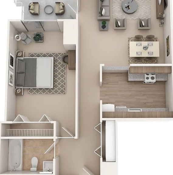 Crescent Centre Apartments & Townhomes — Photo 14