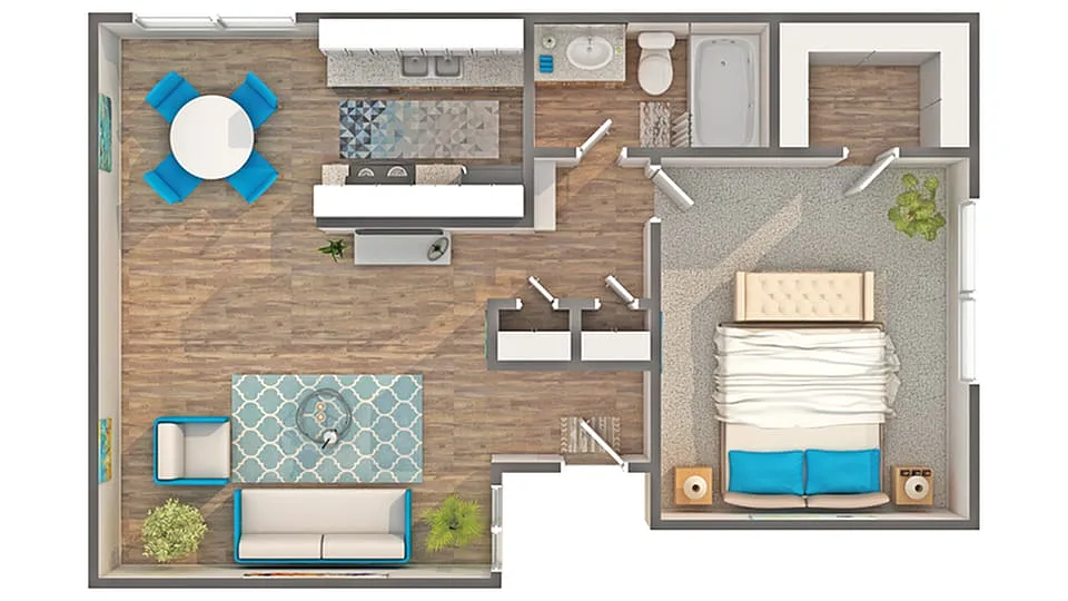 Floor plan Hoffman