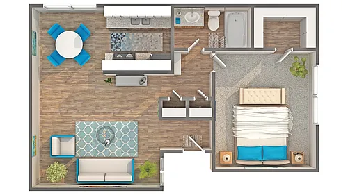 Floor plan Hoffman