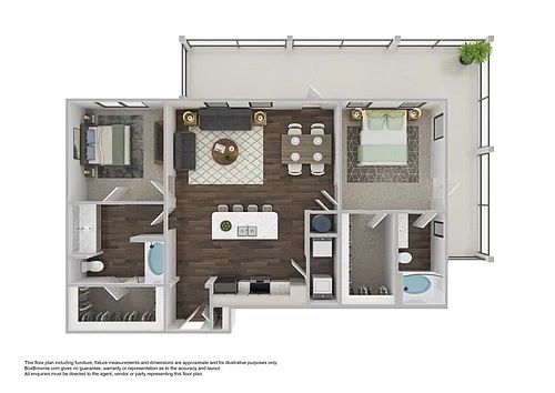 Floor plan B3