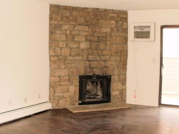 Living Area w/Wood Burning Fireplace