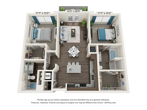 Floor plan B2
