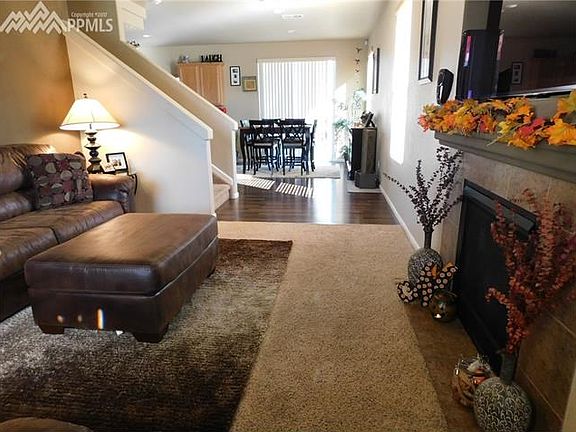 inviting living room greets you as you walk in the door