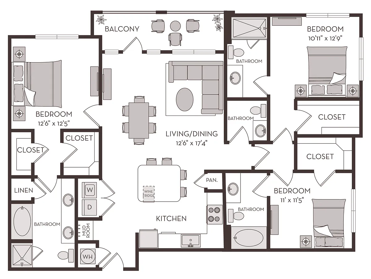Floor plan C1