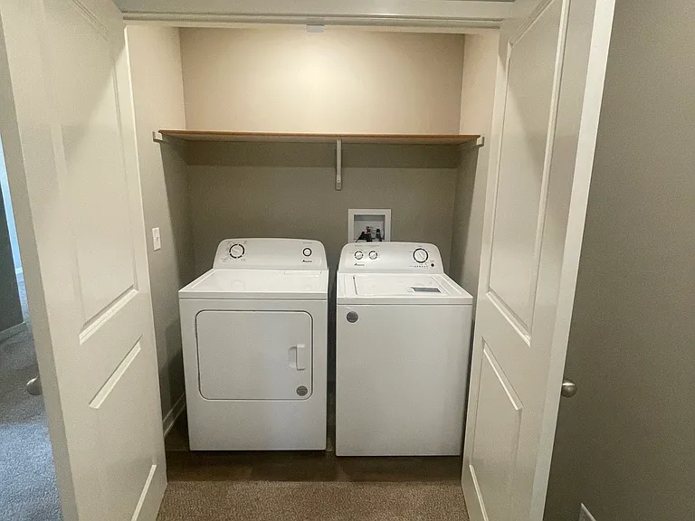 Full size washer and dryer