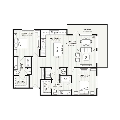 Floor plan B2