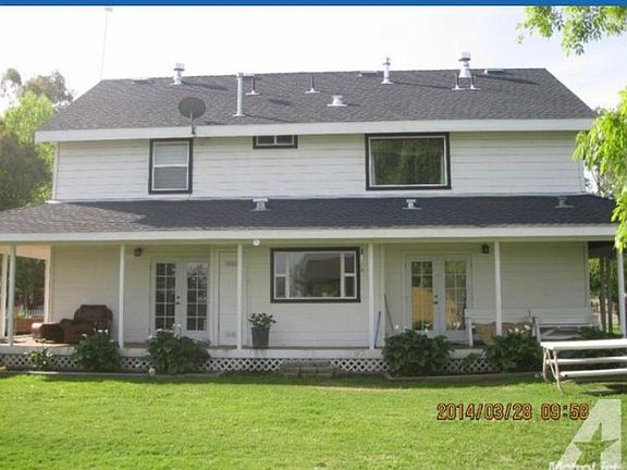 Back yard. French doors