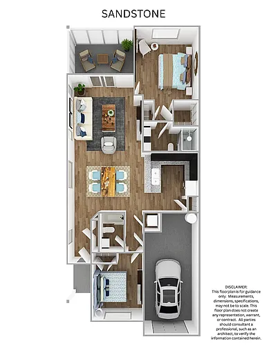 Floor plan The Sandstone