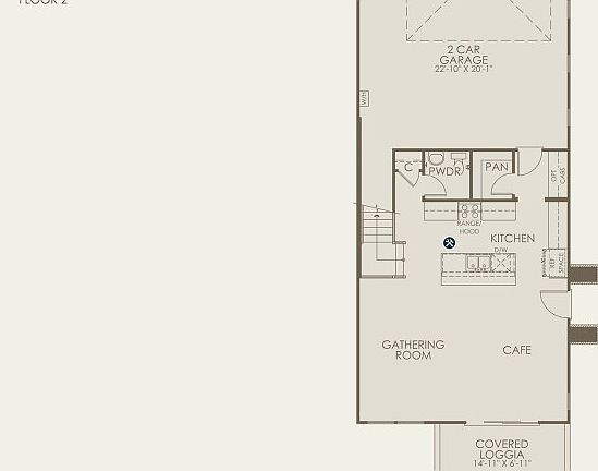 Danbury Floor Plan, Quick Move-in Home, Floor 1