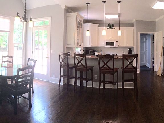 view to breakfast area 