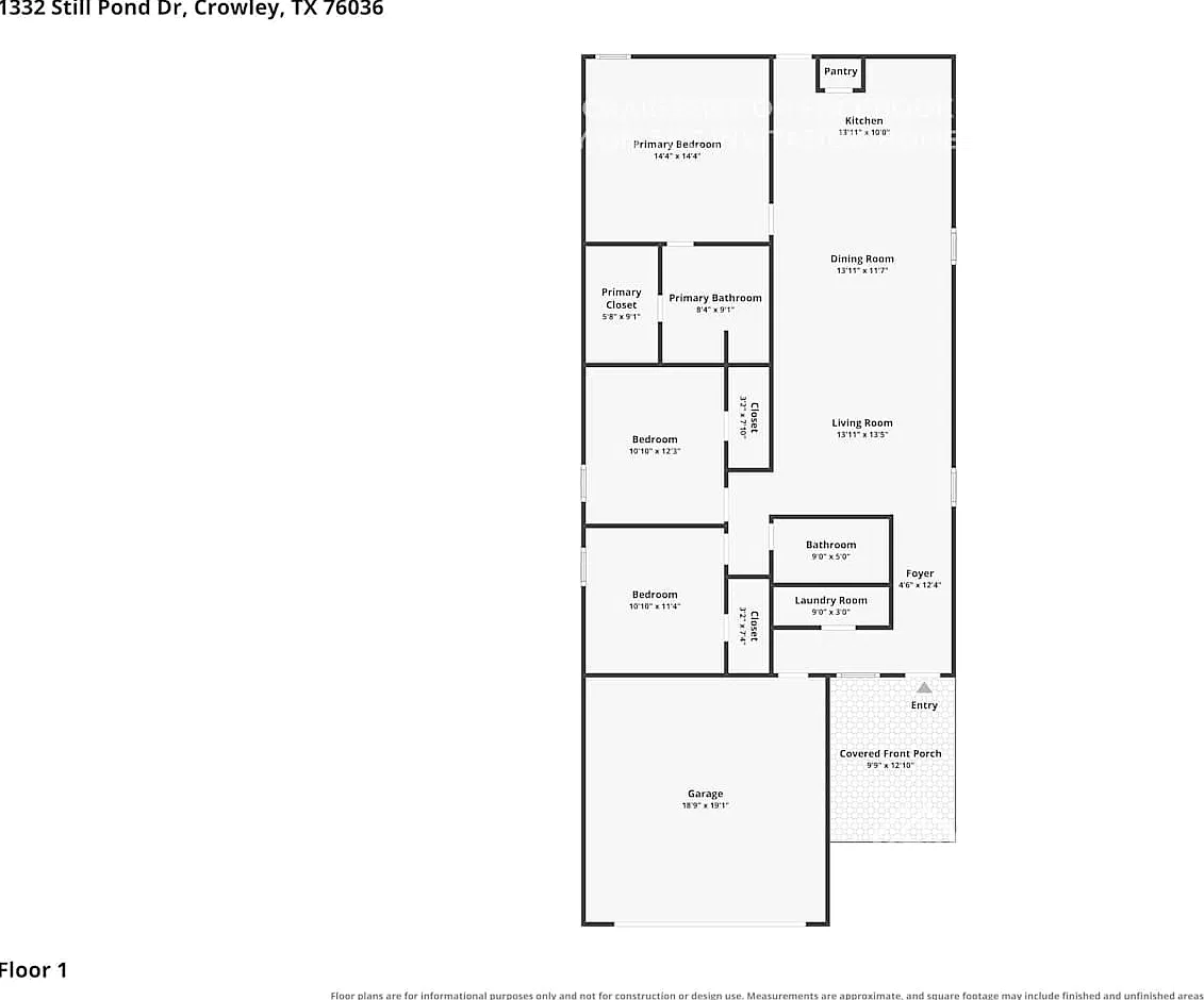 1332 Still Pond Drive Crowley, TX 76036 — Photo 2
