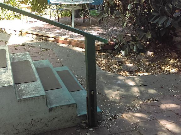 Patio for this apt.