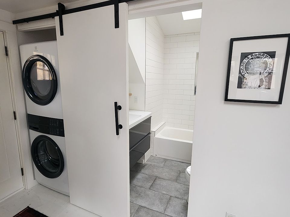 In-suite laundry & bathroom.