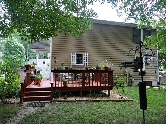 Back of house/deck/yard