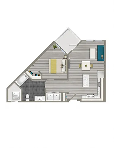 Floor plan 1-E