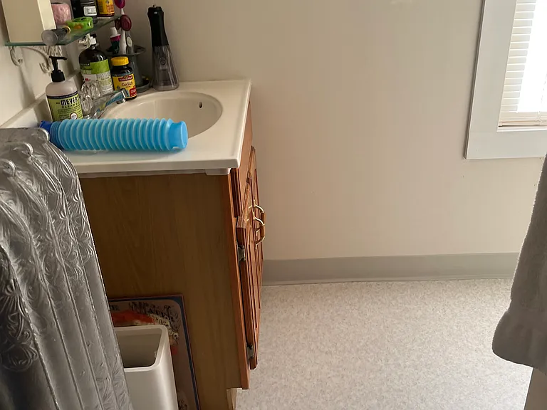 Entering Bathroom