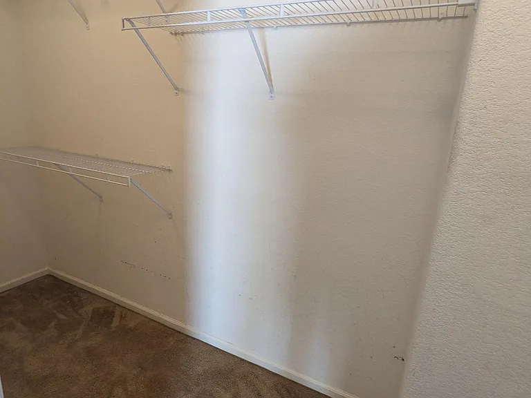 Master bedroom walk-in closet