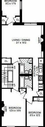 2nd image of 322 W 80th St #2