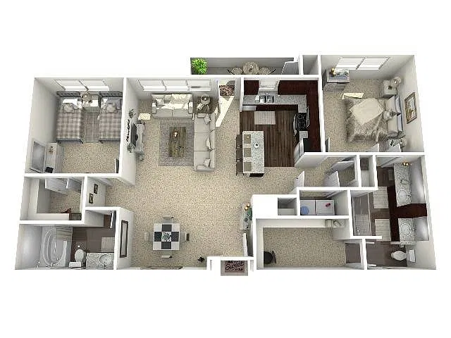 Floor plan D1