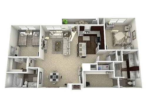 Floor plan D1