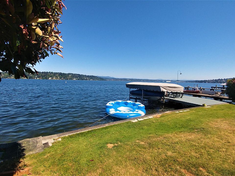 Lake Washington is just steps from your door! 