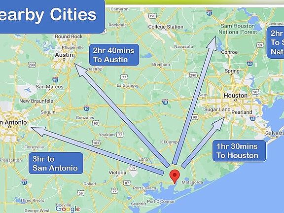 Nearby cities