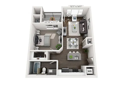 Floor plan A1