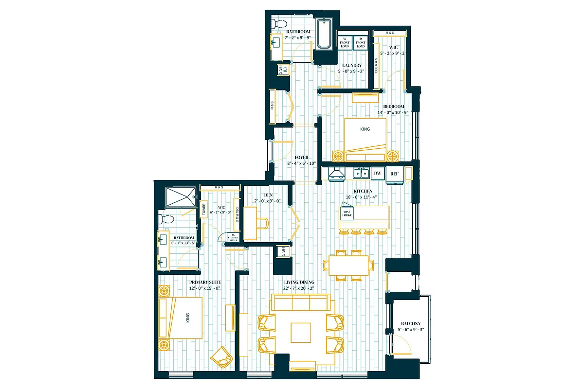 Floor plan Millennium