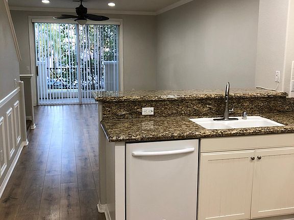 Open kitchen to living room