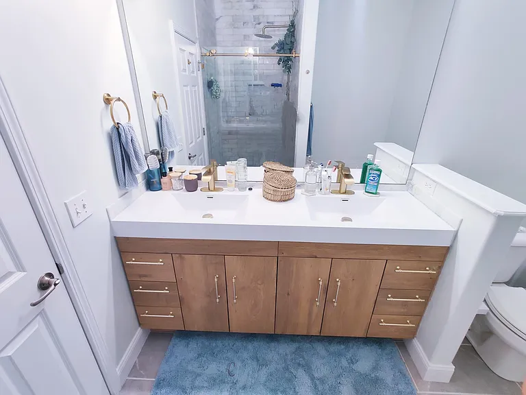 brand new double sink vanity