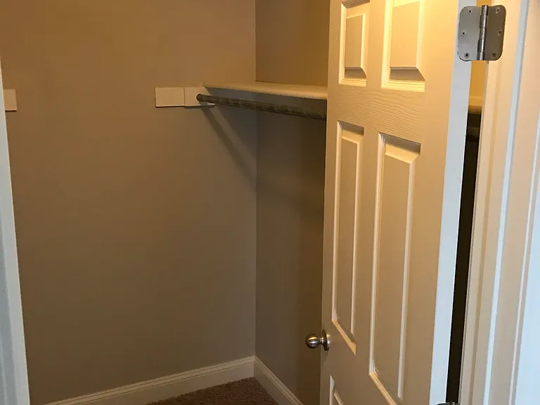Walk in closet in primary