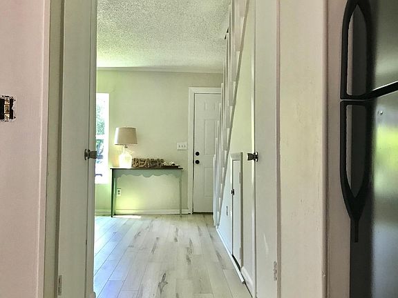 View from kitchen into front living room