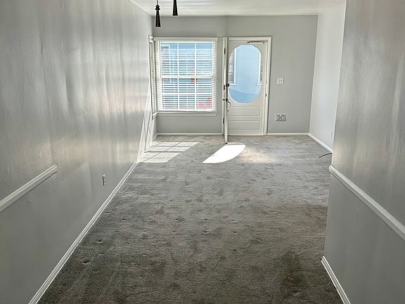Dining area looking towards Living Room and front door.