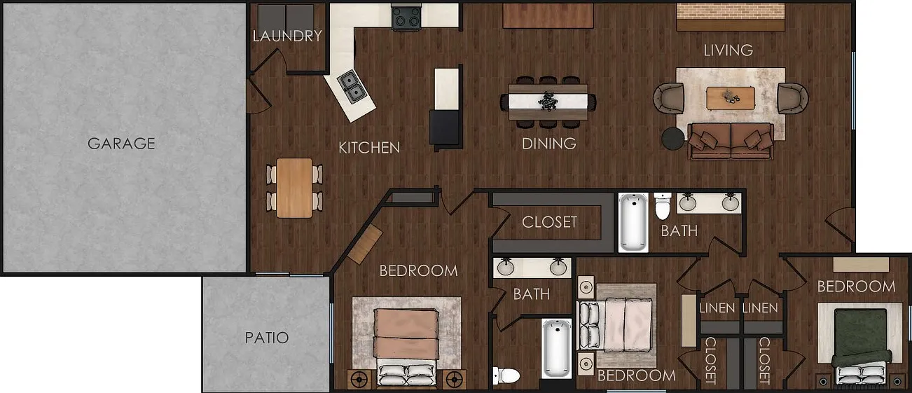 3 bed, 1678 sqft, $2,500 — Photo 2