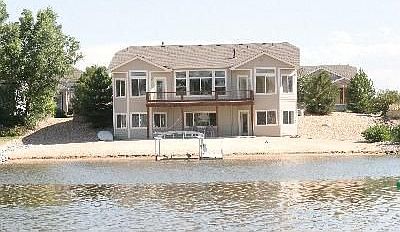 Back of House on Private Lake