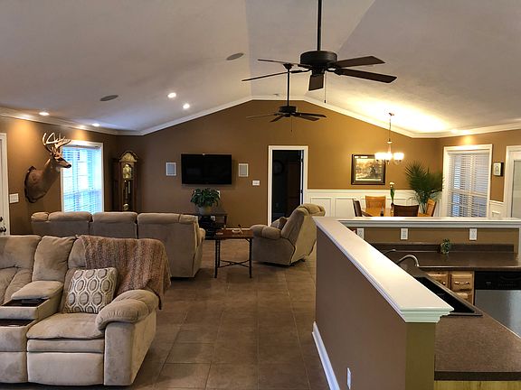 Open Great Room & Kitchen