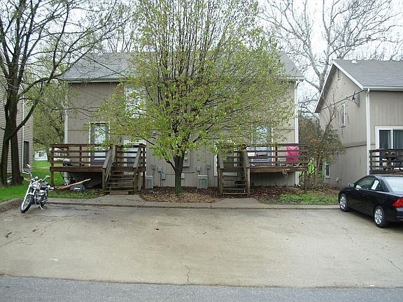 Parking in back
