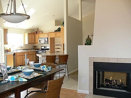 Dining Room looking into kitchen