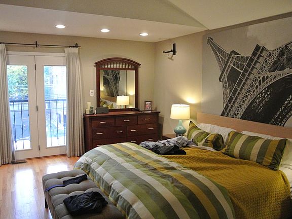 Master bedroom suite