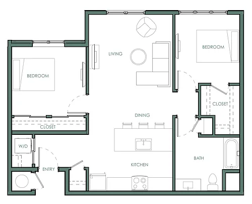 Floor plan Floorplan B