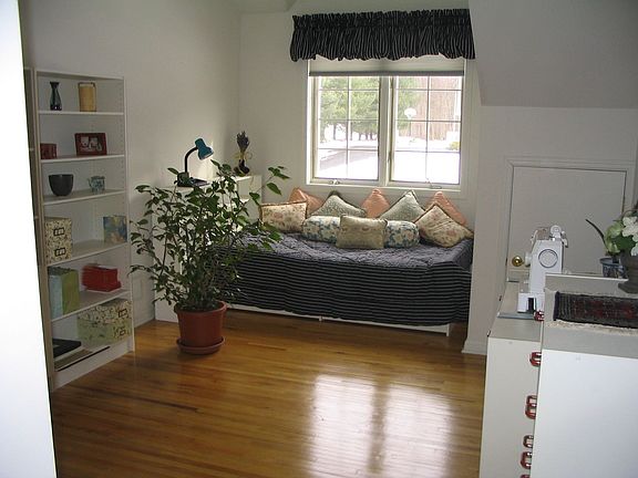 BEDROOM WITH GLEAMING HARDWOOD FLOORS